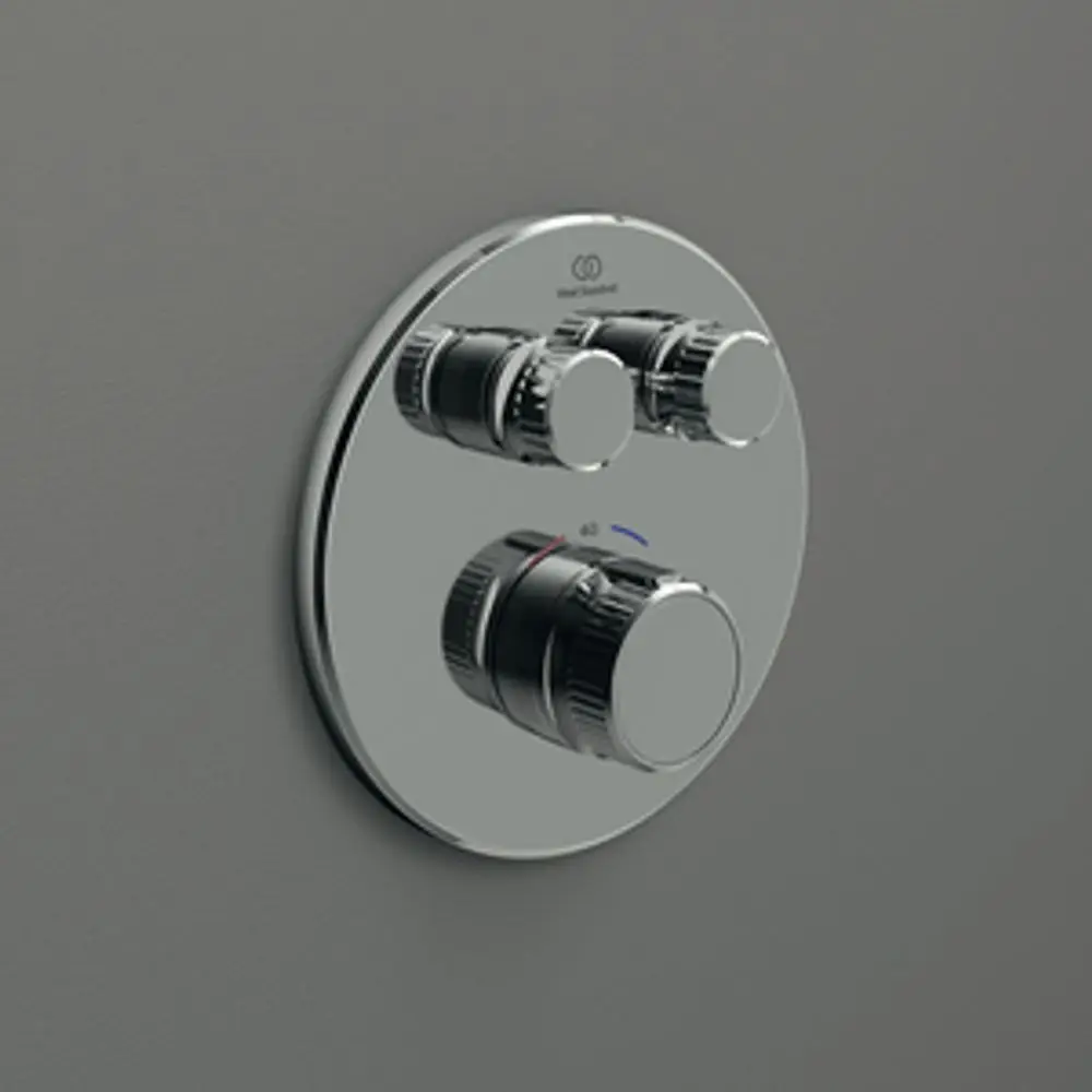 IS-Brausethermostat-UP-Ceratherm-Navigo-2-Verbraucher-Rund-Chrom-A7296AA gallery number 5